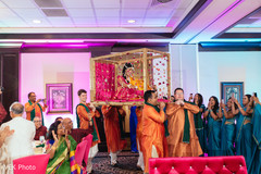 Indian bride's wonderful entrance Indian bride's wonderful entrance