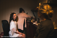 Maharani getting her hair done Maharani getting her hair done