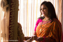 Lovely portrait of indian bride and mother Lovely portrait of indian bride and mother