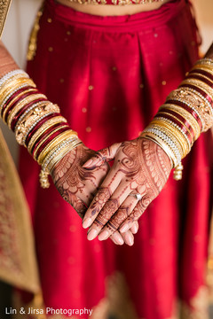 Dazzling portrait of mehndi art Dazzling portrait of mehndi art