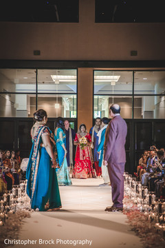 Indian bride's grand entrance Indian bride's grand entrance