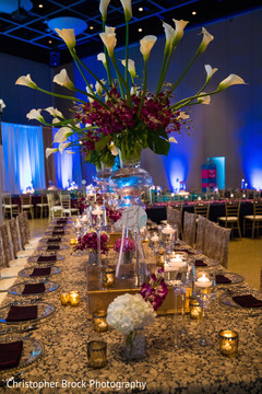 Indian wedding reception table decor Indian wedding reception table decor