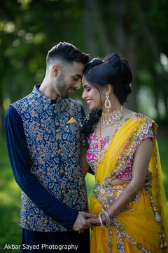 Romantic indian newlyweds capture Romantic indian newlyweds capture