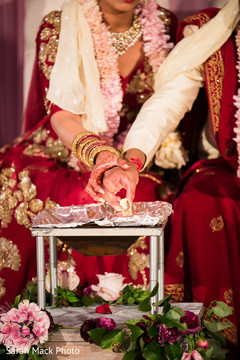 Traditional Indian wedding ceremony ritual. Traditional Indian wedding ceremony ritual.