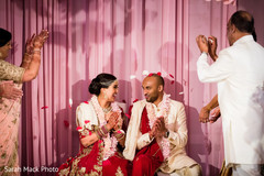 Sweet indian couple during wedding ceremony Sweet indian couple during wedding ceremony