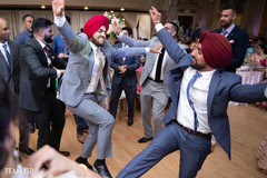 Joyful indian guests dancing Joyful indian guests dancing