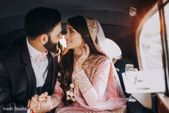 Indian couple ready for their reception Indian couple ready for their reception