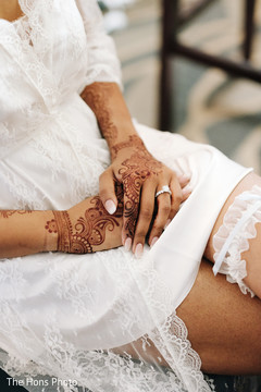 Adorable indian bride getting ready Adorable indian bride getting ready