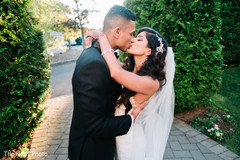 Adorable indian bride and groom