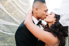 Perfect indian bride and groom outdoor photo session