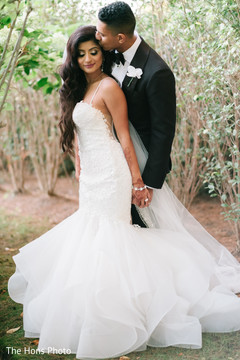 Gorgeous indian bride posing for photoshoot