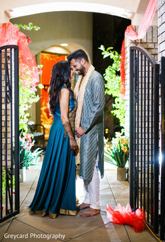 Lovely indian couple's photo session