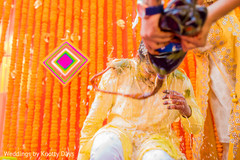 Indian groom's pre-wedding ritual Indian groom's pre-wedding ritual