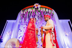 Traditional Jai mala ritual Traditional Jai mala ritual
