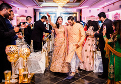 Indian engagement party entrance Indian engagement party entrance