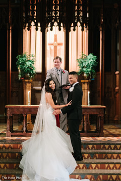 Dazzling indian bride and Groom