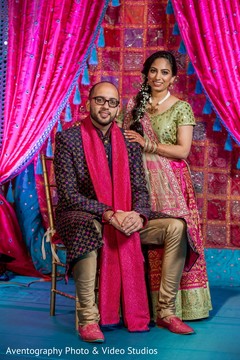 Adorable indian couple at their sangeet Adorable indian couple at their sangeet