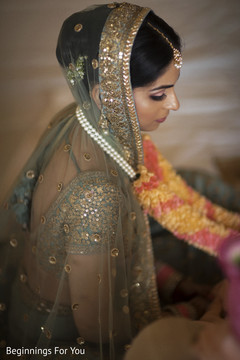 Indian bride during wedding ceremony capture Indian bride during wedding ceremony capture