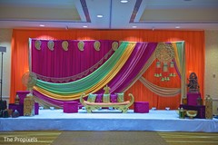 Fabulous sangeet stage decor