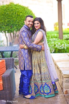 Sweet indian bridesmaids posing for photo shoot