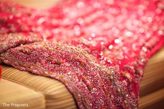 Indian bride's wedding outfit