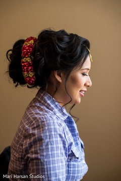 Indian bride getting ready Indian bride getting ready