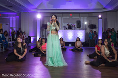 Indian bride sing peformance Indian bride sing peformance