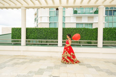 Indian bride on her way to meet groom. Indian bride on her way to meet groom.
