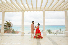 Indian lovebirds first look photography. Indian lovebirds first look photography.