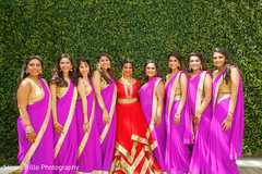 Marvelous capture of Indian bride and bridesmaids. Marvelous capture of Indian bride and bridesmaids.