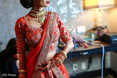 See this indian bride getting ready