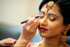 Perfect Indian bridal makeup and hair. Perfect Indian bridal makeup and hair.