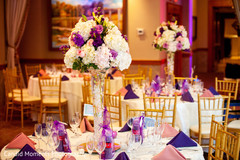 Elegant Indian wedding table centerpiece flowers decor. Elegant Indian wedding table centerpiece flowers decor.