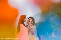 Indian bride and friend capture. Indian bride and friend capture.