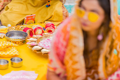 Indian pre-wedding ritual items. Indian pre-wedding ritual items.
