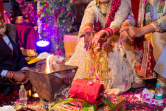 Indian bride throwing rose petals close up. Indian bride throwing rose petals close up.