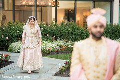 Sweet indian bride about to meet the groom Sweet indian bride about to meet the groom