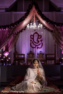 Elegant indian bride posing for photoshoot Elegant indian bride posing for photoshoot