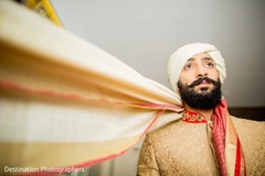 Indian groom getting ready scene Indian groom getting ready scene