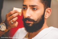 Enchanting indian groom getting ready Enchanting indian groom getting ready
