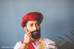 Indian groom portrait. Indian groom portrait.