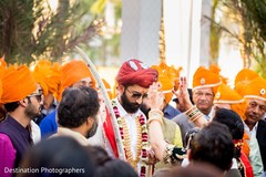 Indian groom's milni Indian groom's milni