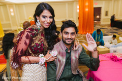 Enchanting indian couple during celebration Enchanting indian couple during celebration