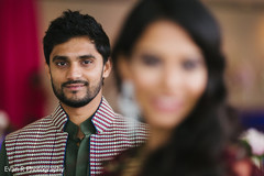Indian bride and groom shot Indian bride and groom shot
