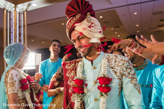 Indian groom celebrating his wedding ceremony. Indian groom celebrating his wedding ceremony.