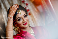 Charming maharani getting ready for her big day. Charming maharani getting ready for her big day.