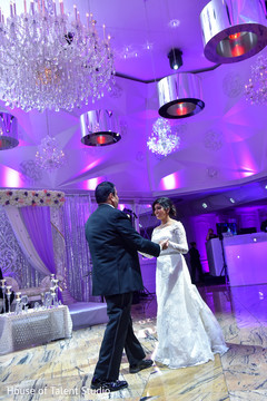 Marvelous dance performance of Indian bride and dad. Marvelous dance performance of Indian bride and dad.