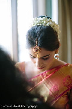Charming maharani getting ready for her big day. Charming maharani getting ready for her big day.