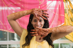 Gorgeous Indian bride with her garba ceremony fashion capture. Gorgeous Indian bride with her garba ceremony fashion capture.