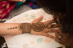 Delicate design for mehndi art. Delicate design for mehndi art.